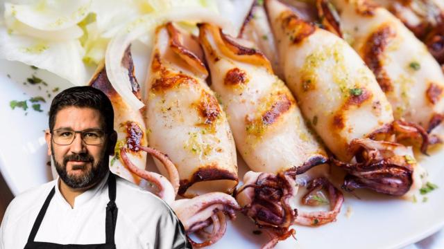 Dani García, chef Michelin, en un montaje de El Español