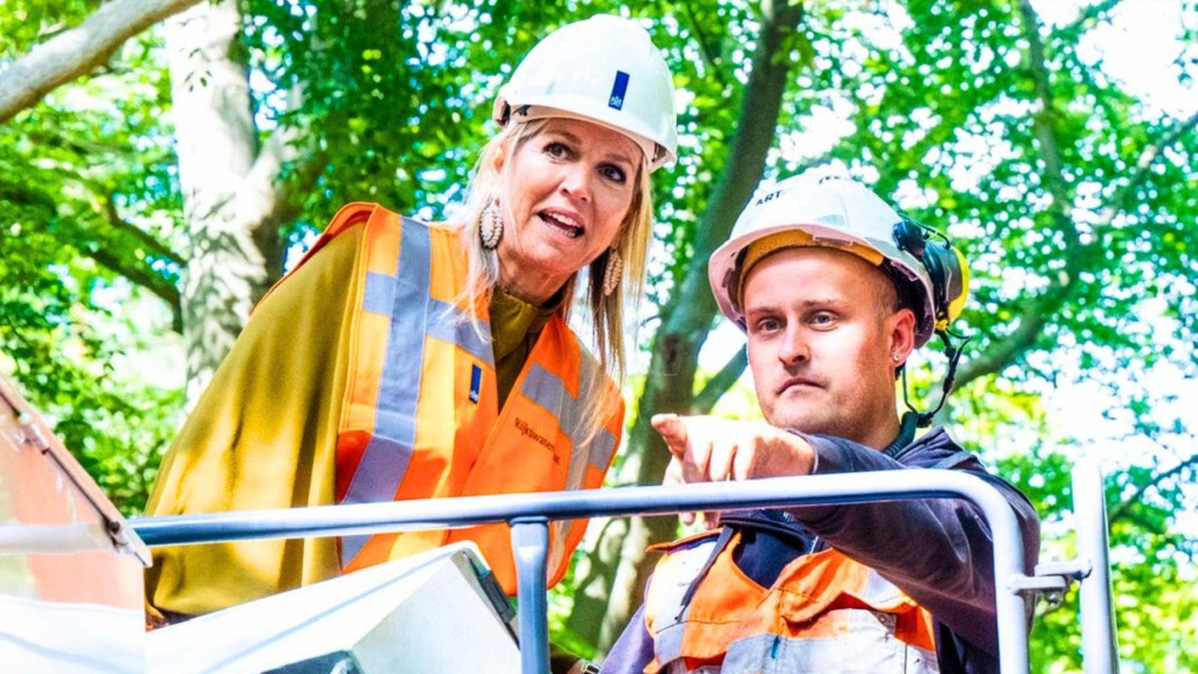 La Reina, en una visita oficial.