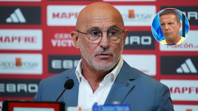 Imagen de Luis de la Fuente y Cristóbal Soria.