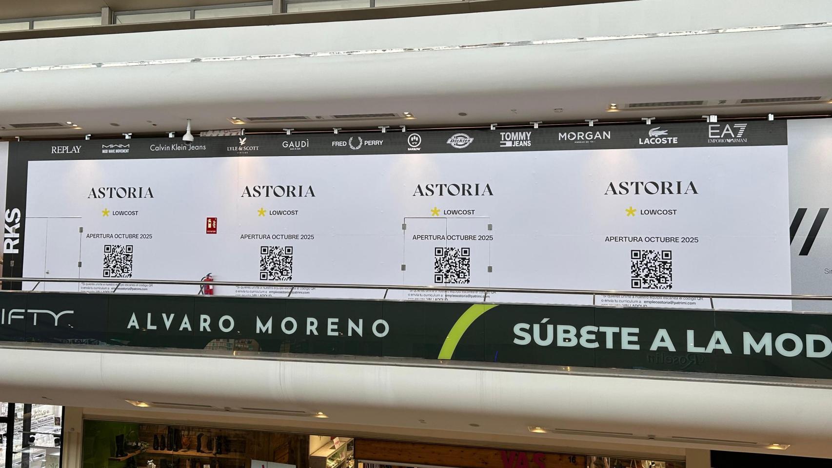 Nueva tienda de Astoria en Vallsur