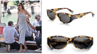 Emily Blunt luce gafas de marca española en su desembarco en el Festival de Cine de Venecia