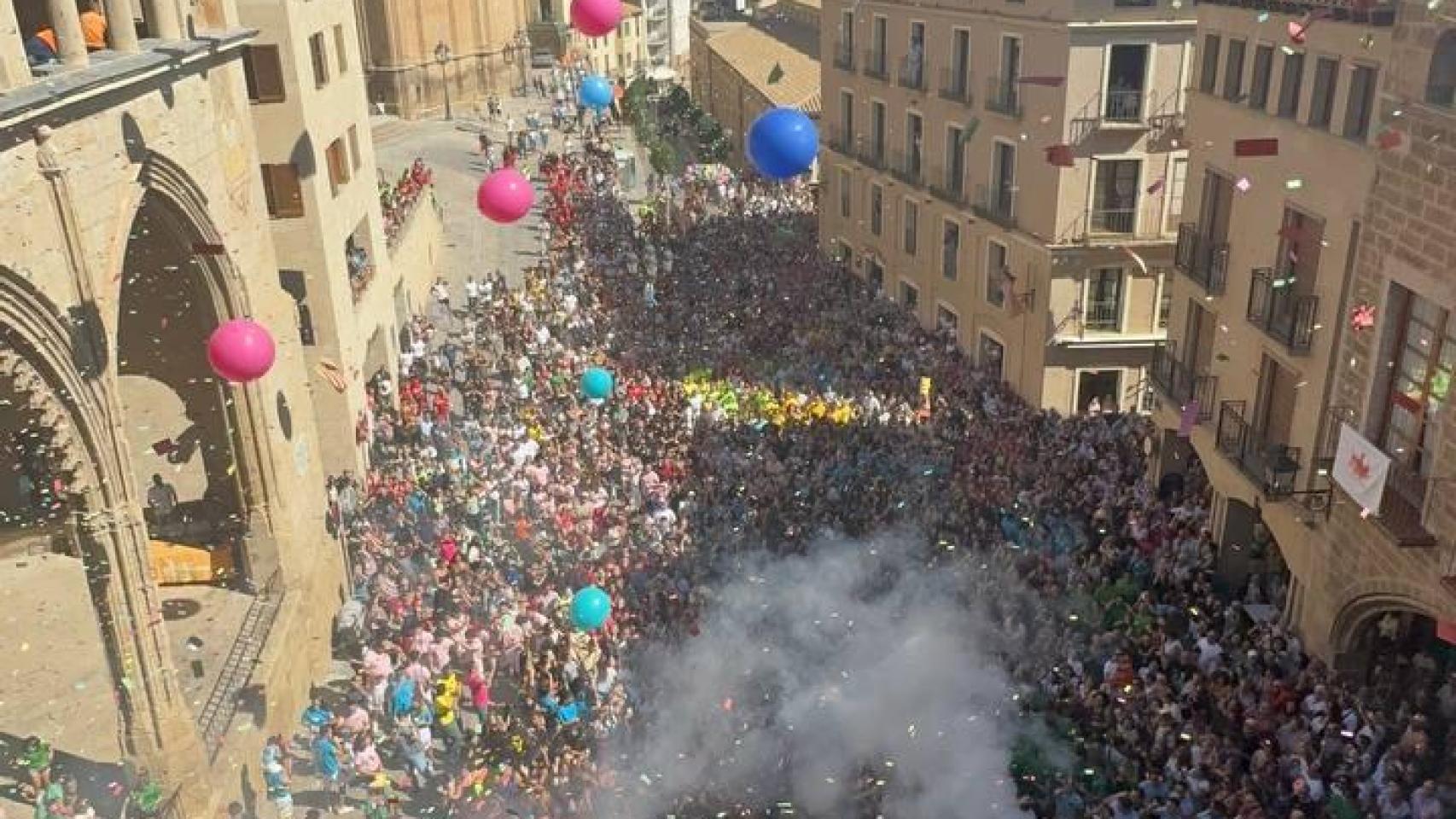 Chupinazo de las fiestas de Alcañiz 2024