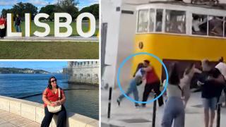 Mabel y su hija casi suben al funicular de Lisboa en el momento del accidente: "Pensé que el vagón se nos caía encima”