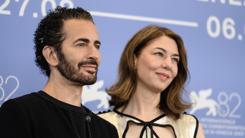 Sofia Coppola y Marc Jacobs en el Festival Internacional de Cine de Venecia.