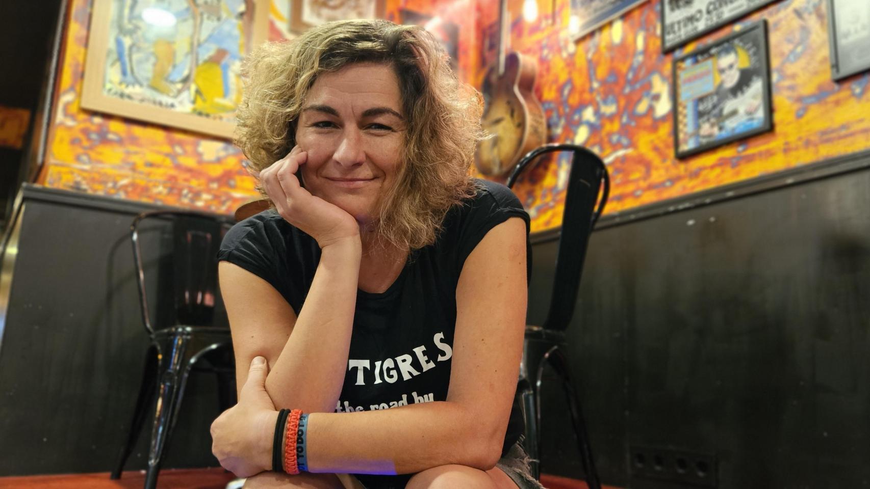 María Cancela, propietaria del Bristol y Os Tigres.