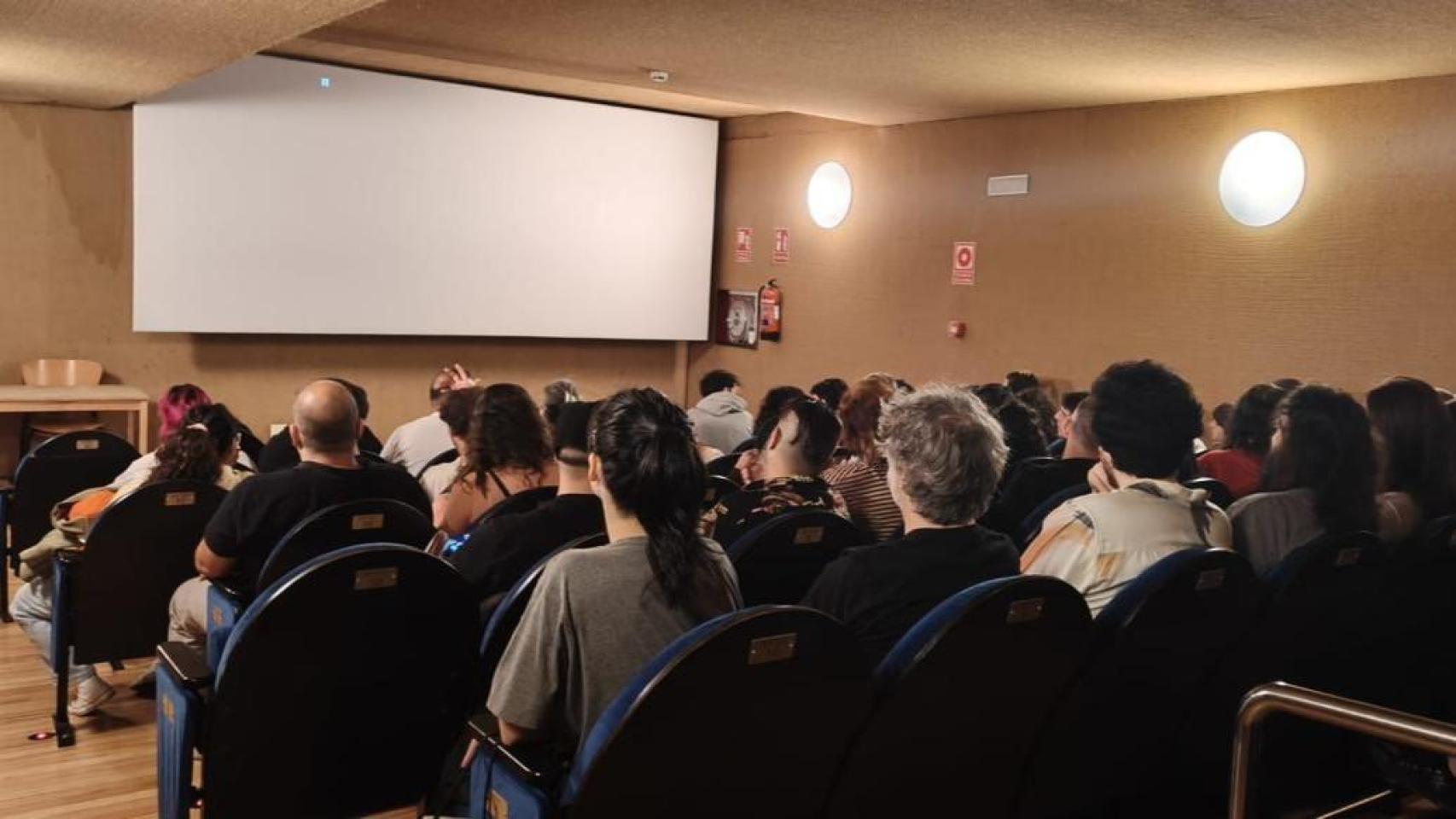 Una de las salas del Fórum Metropolitano, llena para ver una de las proyecciones