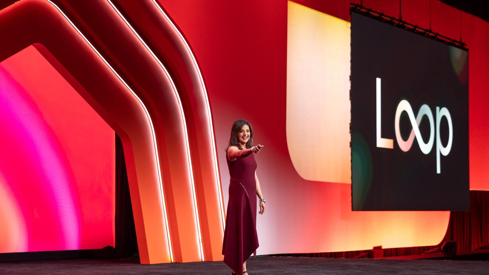 Yamini Rangan (CEO de Hubspot), esta semana, durante el Inbound de San Francisco.