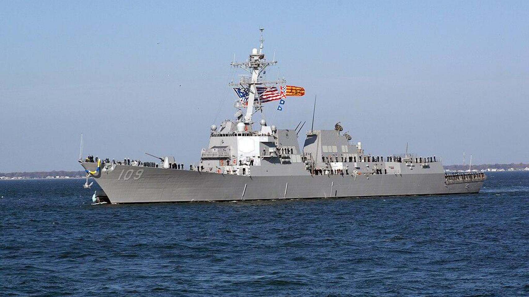 El USS Jason Durham en una imagen de archivo.