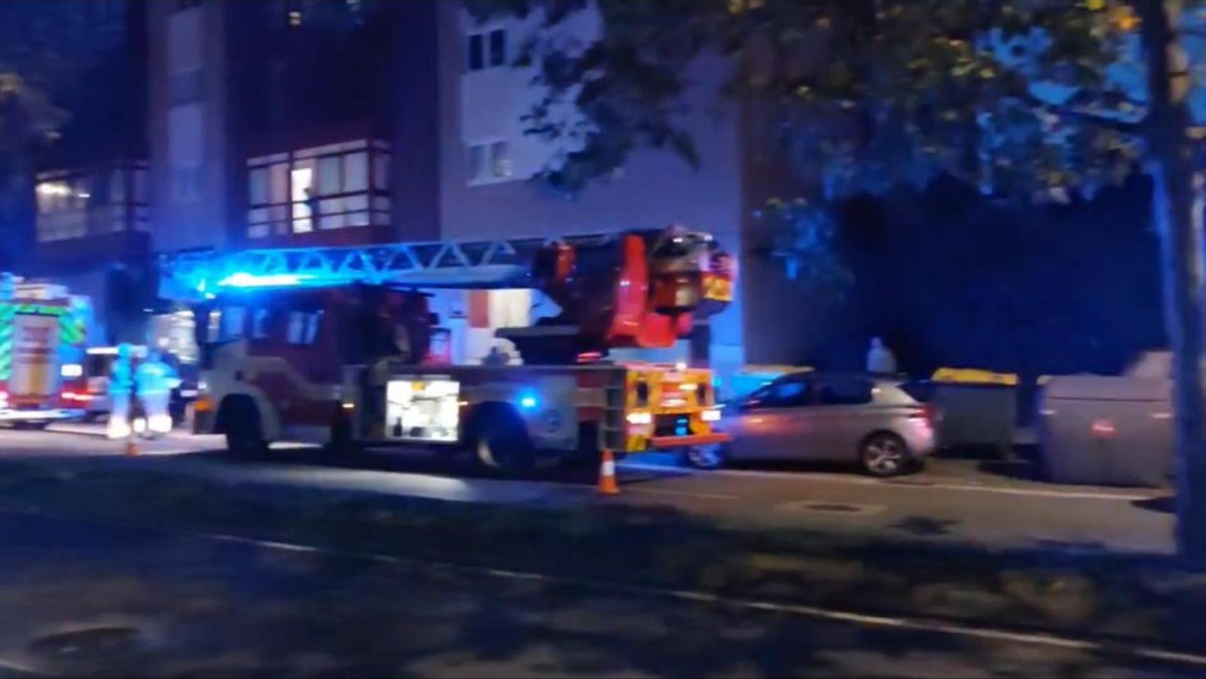 Bomberos en Novo Mesoiro