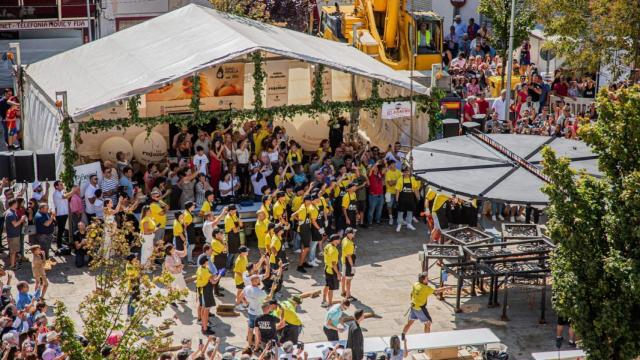 La tortilla más grande del mundo se cocina en un pueblo del a provincia de A Coruña