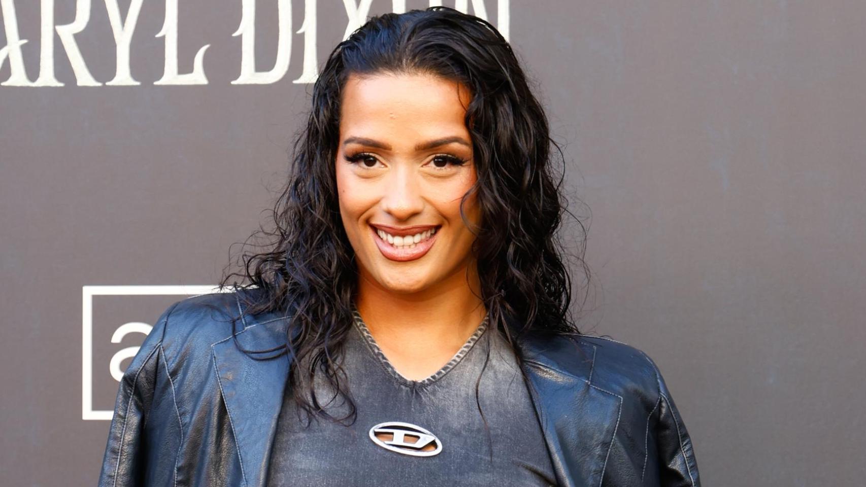 La cantante Chanel en la premiere mundial de 'The Walking Dead: Daryl Dixon' en Madrid.