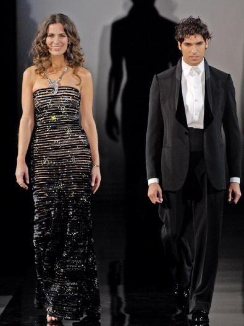 Roberta Armani y Cayetano Rivera.