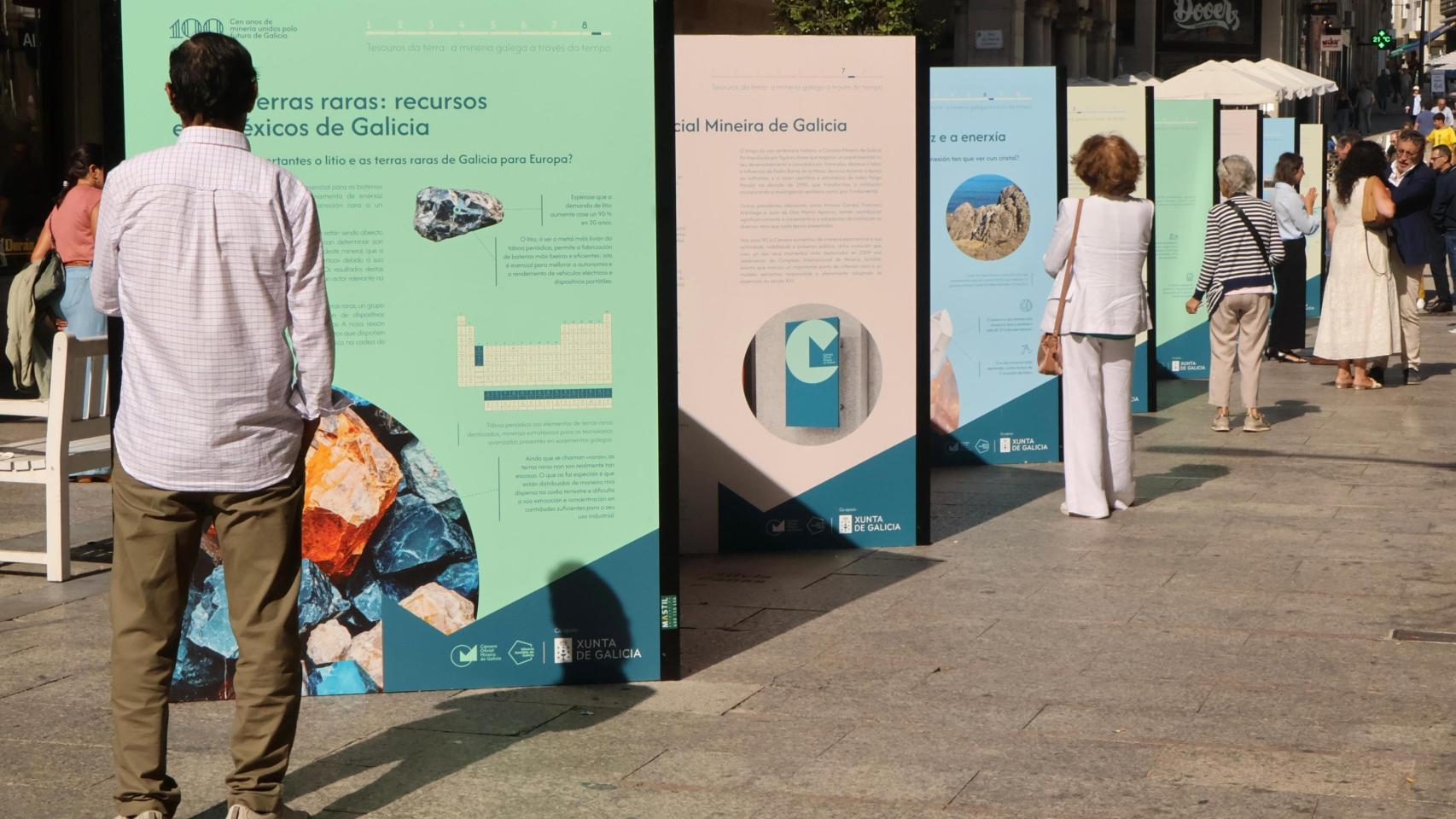 Exposición urbana 'Tesouros da terra'