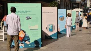 Inauguran en pleno centro de Vigo una exposición para recorrer la historia minera de Galicia