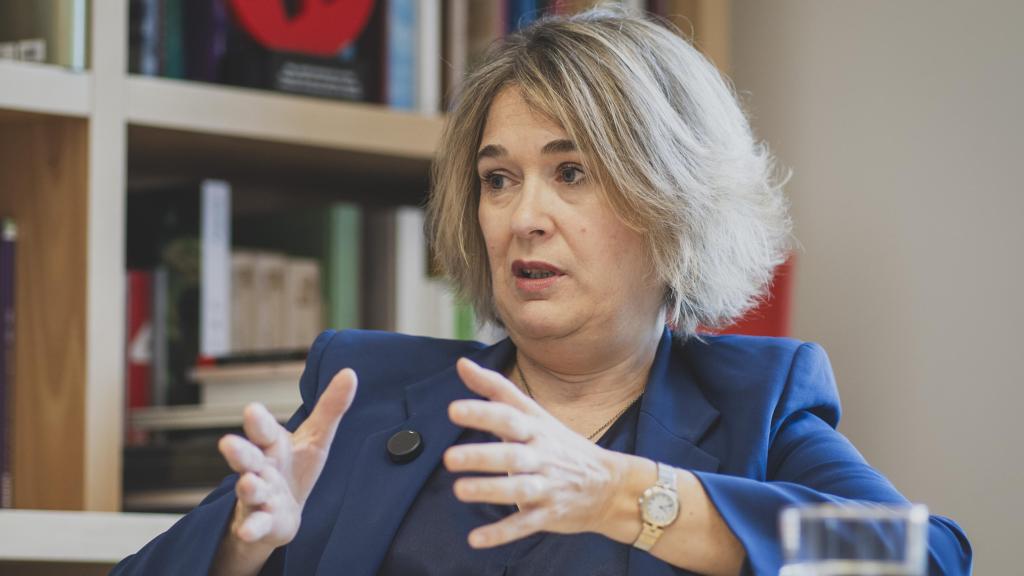 Marta Rivera de la Cruz, en su despacho del Ayuntamiento de Madrid.