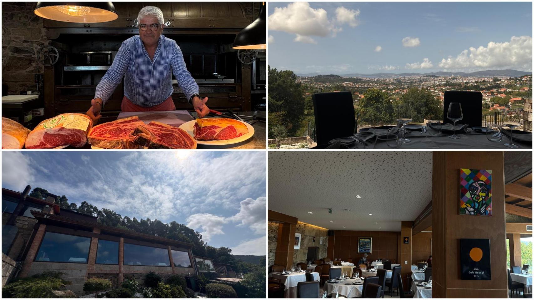 El asador de Vigo con tradición de la mejor carne y unas vistas insuperables