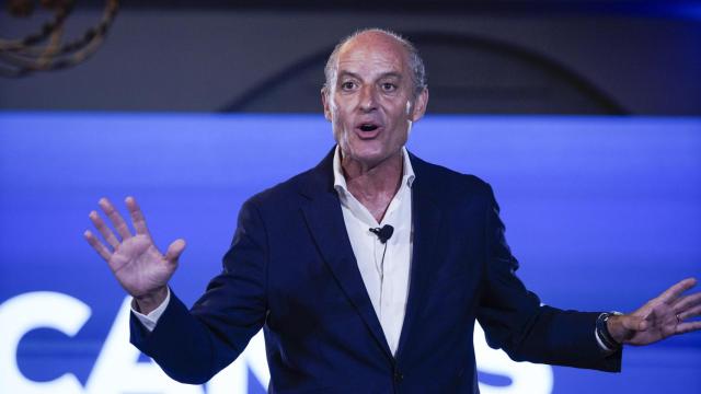 Francisco Camps en el inicio del curso político de su campaña personal para presidir el PPCV en Alicante.