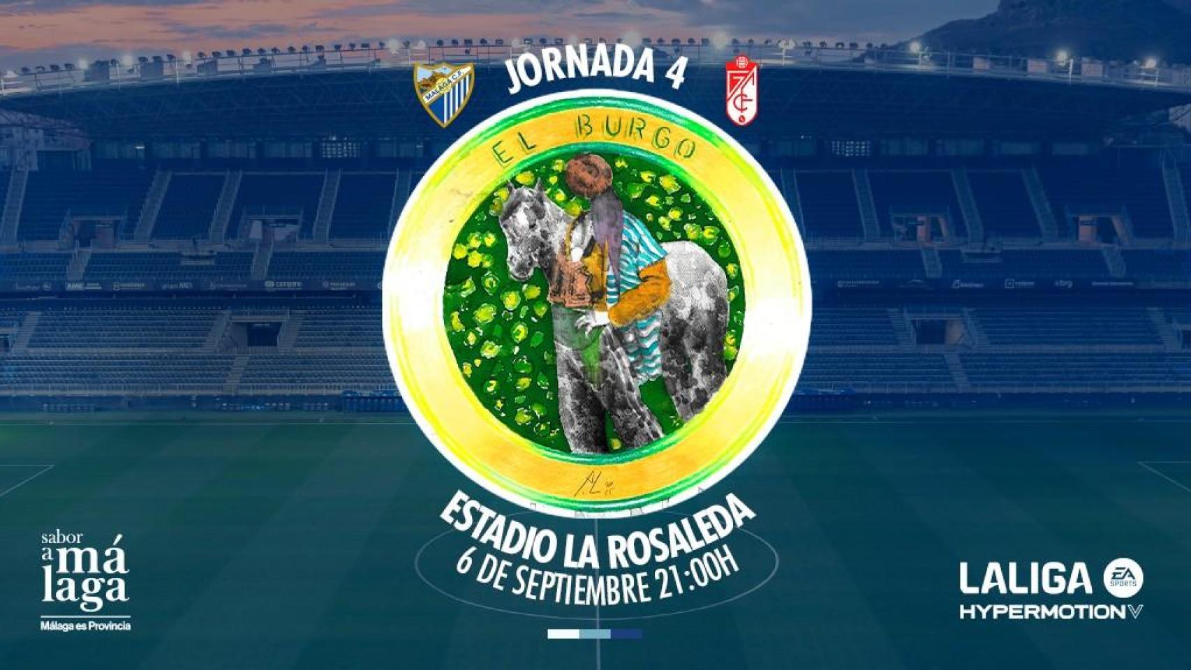 Málaga CF vs. Granada CF: fecha, horario y cómo y dónde verlo