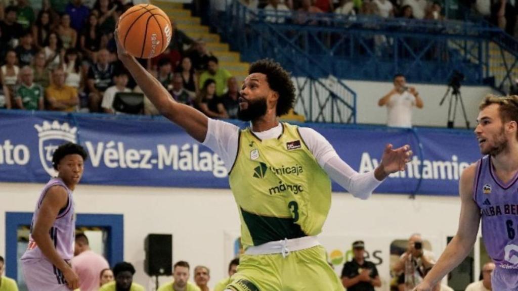 James Webb III durante el Unicaja vs. Alba Berlin