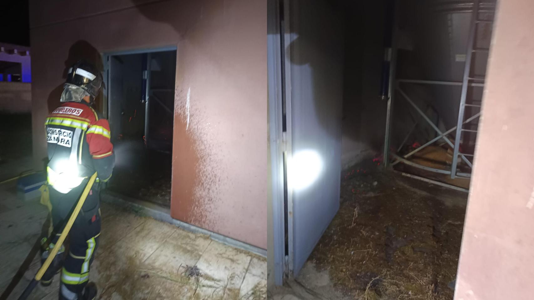 Incendio en Morales del Vino