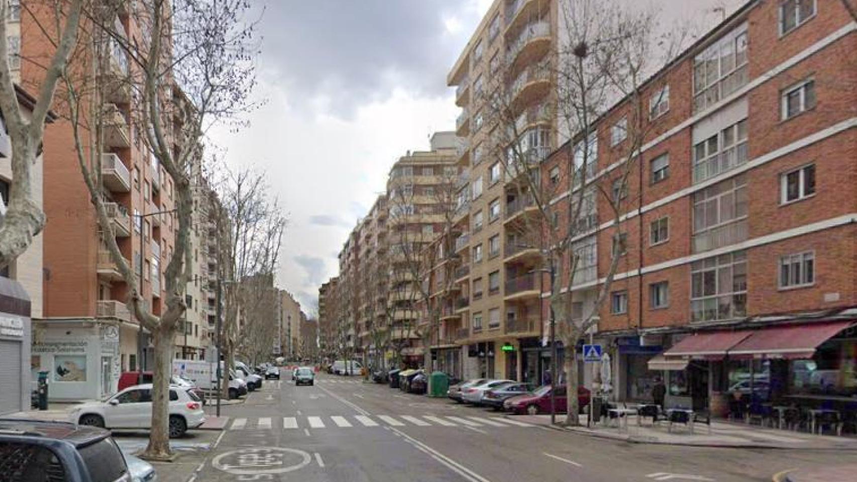 Imagen de la calle en la que ha tenido lugar el accidente