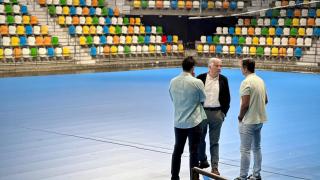 Ciudad Real prepara su regreso a la Liga Asobal convirtiendo el Quijote Arena en "uno de los mejores pabellones del país"