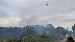Controlado un incendio en Camariñas (A Coruña)