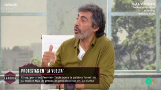 Juan del Val reflexiona sobre las protestas contra Israel en la Vuelta 2025: "Tienen que ser incómodas"