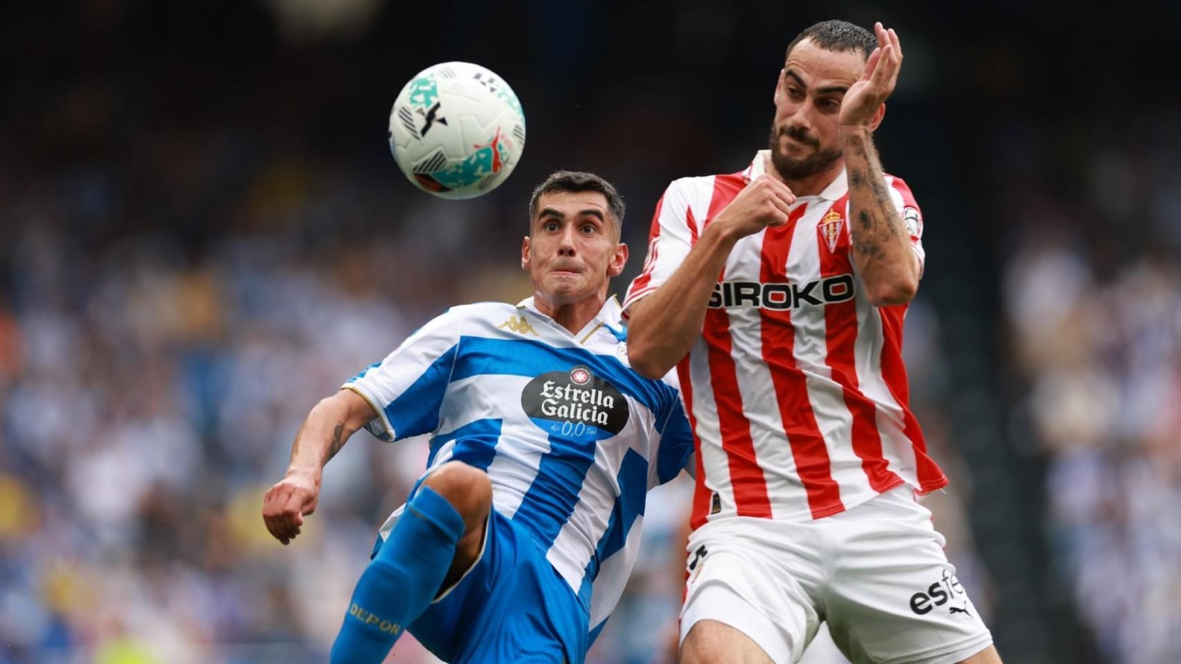 Deportivo vs Sporting en Riazor.