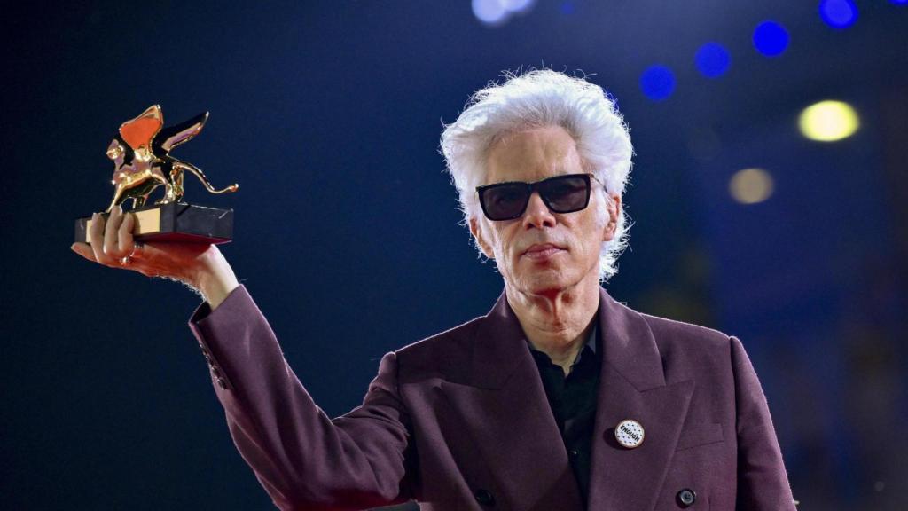 Jim Jarmusch, ganador del León de Oro en Venecia. Foto: EFE/EPA/ETTORE FERRARI.