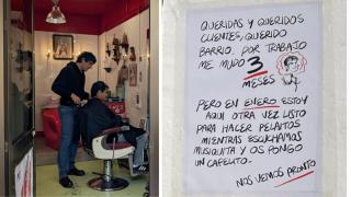 La Dani cierra su peluquería en La Victoria tres meses para entrar a OT como profesor: "En enero vuelvo a haceros 'pelaítos'"