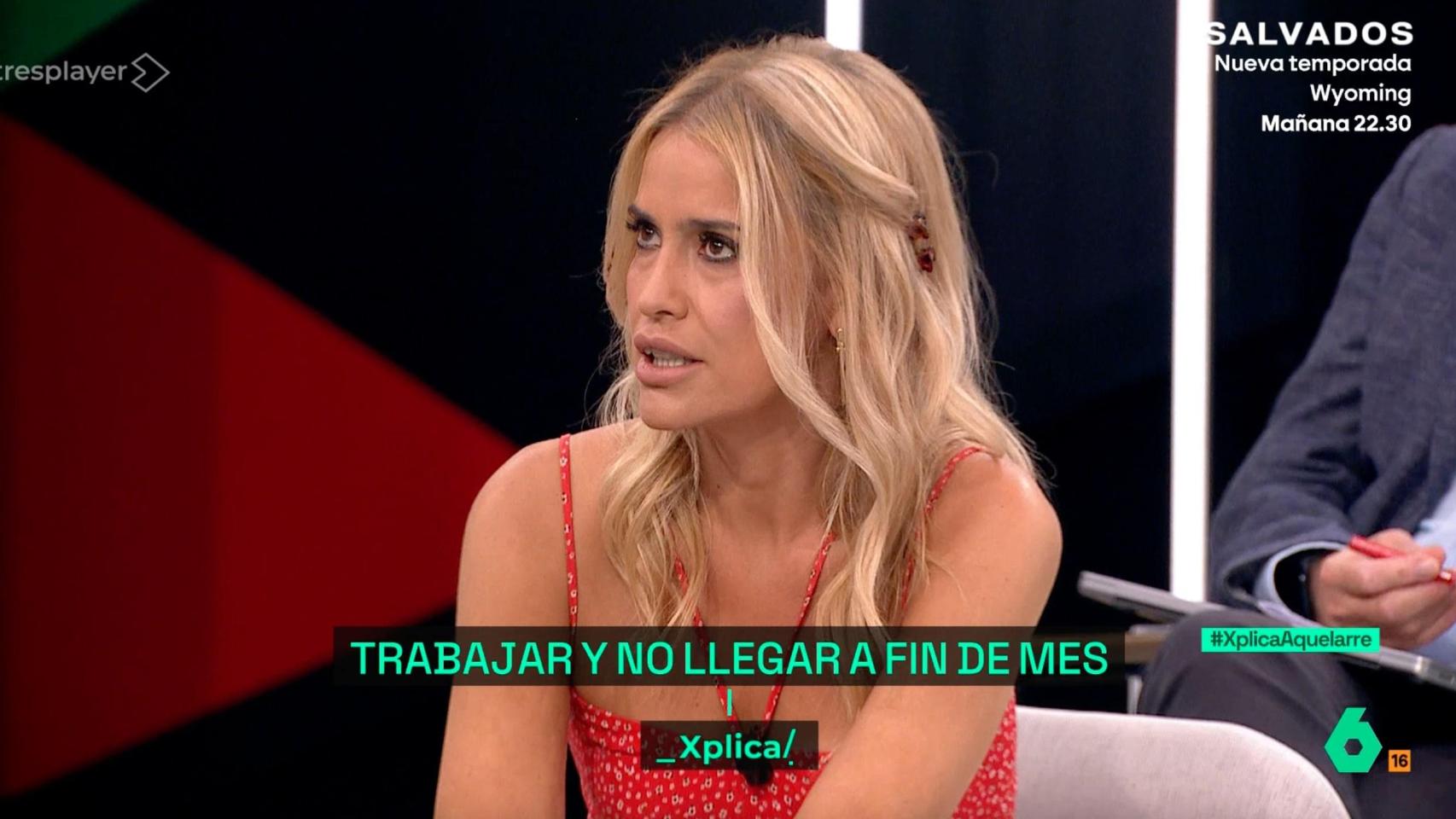 Afra Blanco en 'laSexta Xplica'.