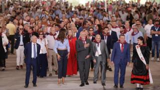 Valladolid inaugura su feria gastronómica confiada en que la casa de Andalucía recupere la normalidad en "pocas horas"