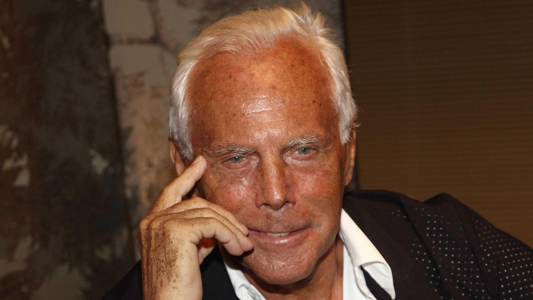 Giorgio Armani, en una imagen de archivo.