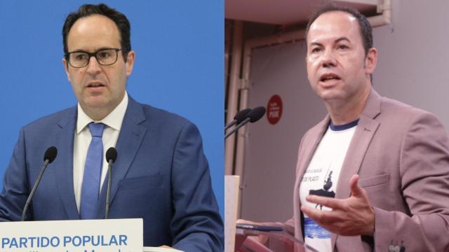 José Martín-Buro (i) y Sergio García-Navas (d).