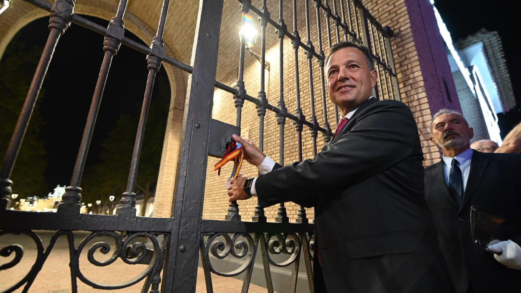 Apertura de la Puerta de Hierros. Foto: Ayuntamiento de Albacete.