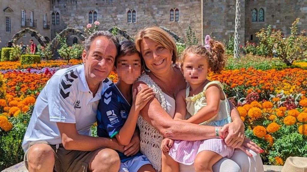 Susana Díaz y su familia a una imagen de sus redes sociales.