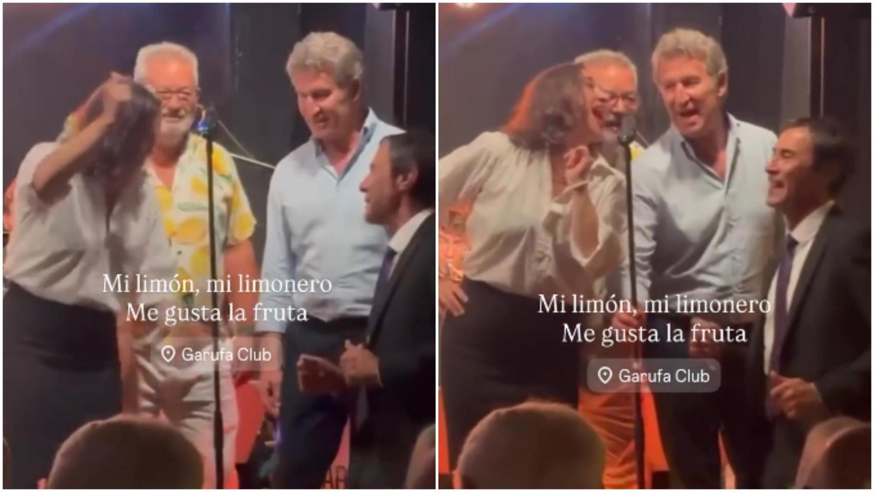 Feijóo sorprende en un bar de A Coruña