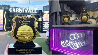 Carnivale Burger suma una nueva victoria en The Champions Burger: Mejor Burger Local en Vigo 2025
