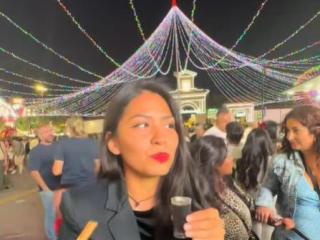 Una chica de Ecuador dice lo que muchos piensan sobre la Feria de Albacete: "La mejor del mundo"