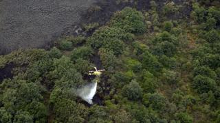 La alcaldesa de Carballeda de Valdeorras (Ourense) apunta a que el fuego fue provocado