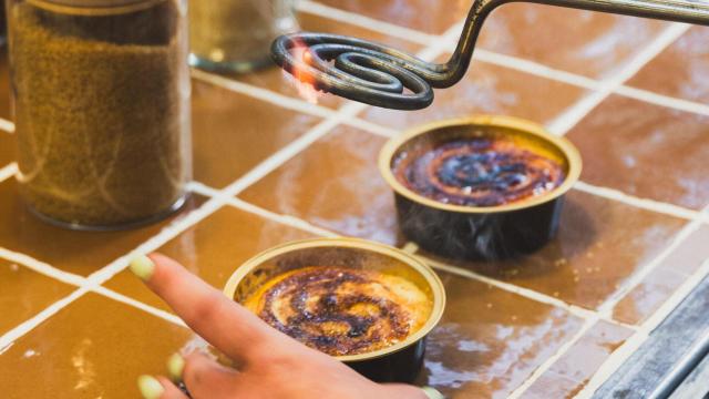 Las cremas catalanas de Sucre Cremat.