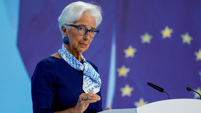 La presidenta del BCE, Christine Lagarde.