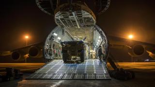 Imagen de una avión C-5 Galaxy