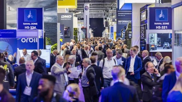 Última edición de la feria militar DSEI de Reino Unido