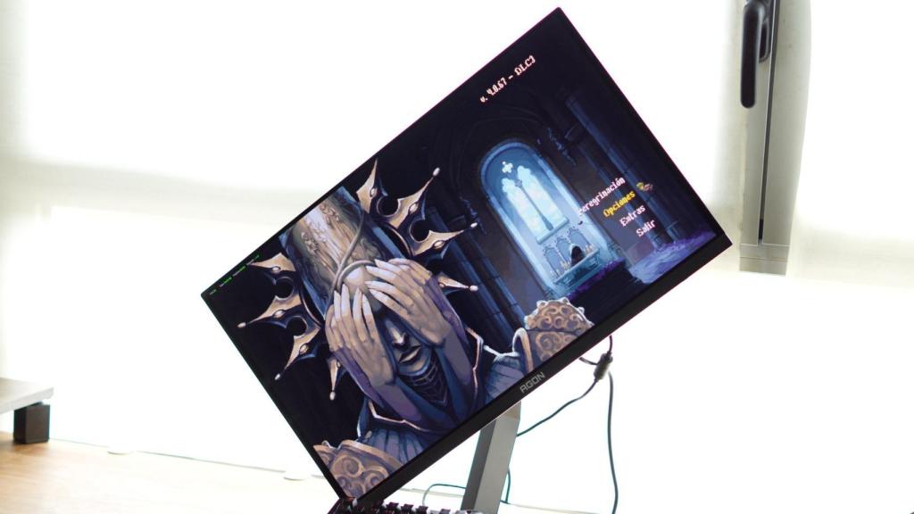 Rotación del Agon AOC AG276UZD