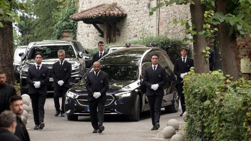 El funeral de Giorgio Armani en el funeral privado de Rivalta.