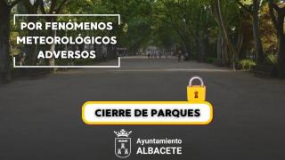 Albacete cierra parques y reprograma actividades de la Feria ante la alerta de la Aemet por fuertes tormentas