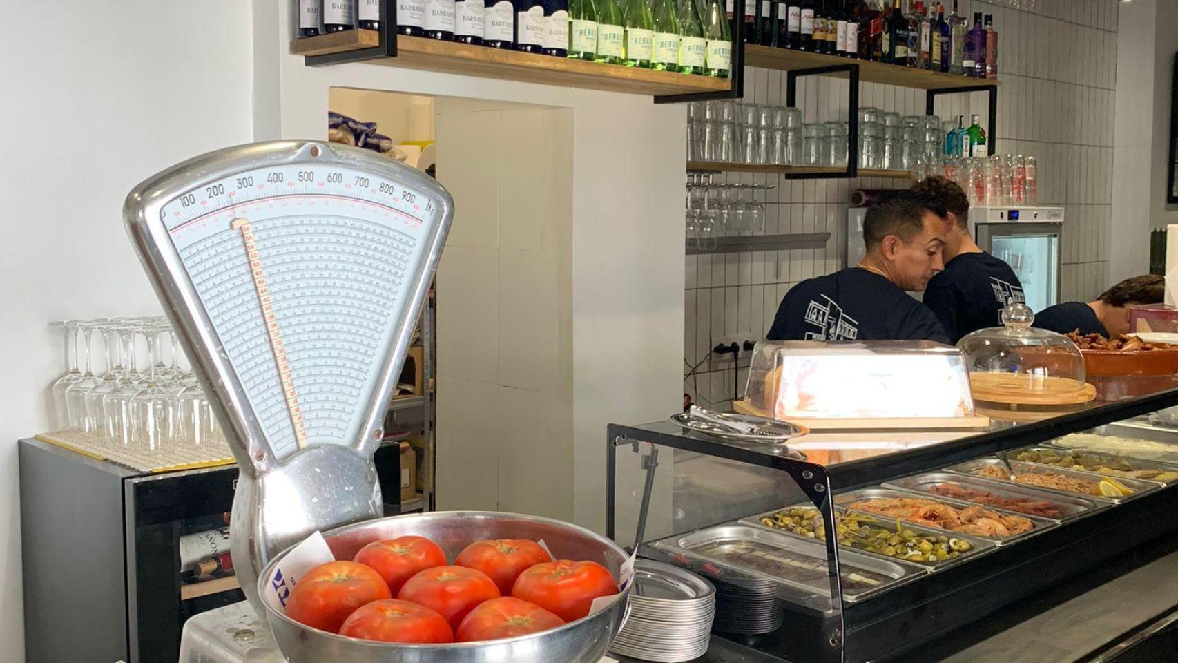 Una abacería al más puro estilo tradicional.