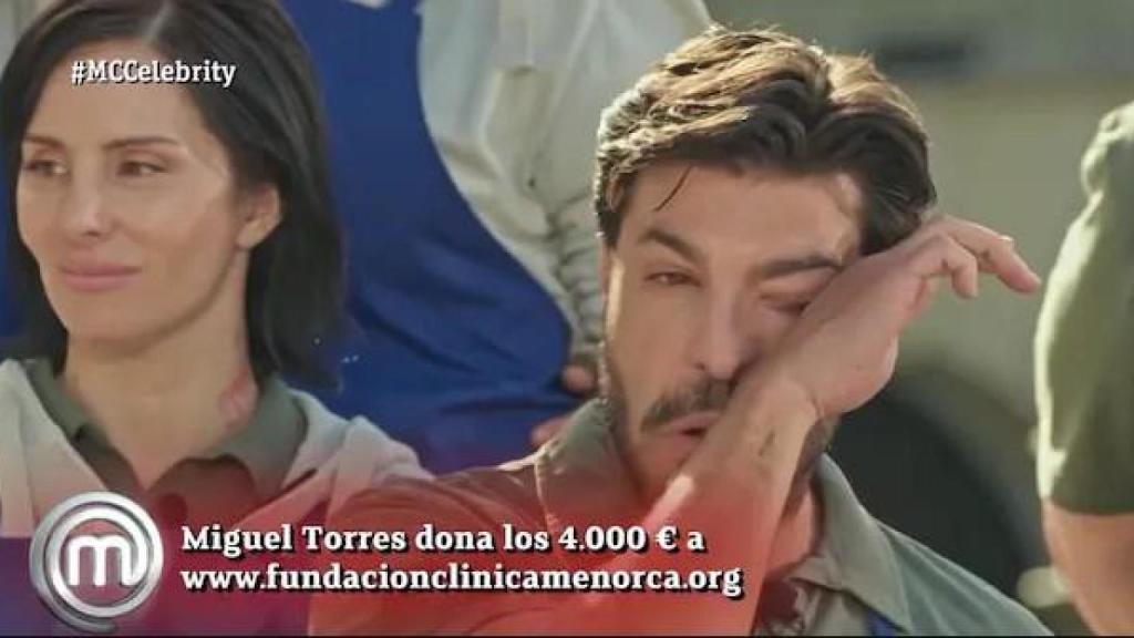 Miguel, muy emocionado.